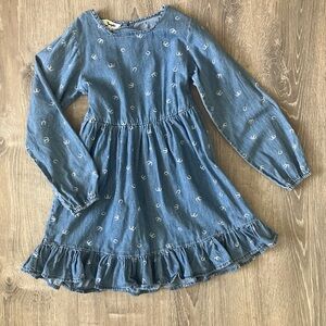 Wrangler Horseshoe Print Denim Dress